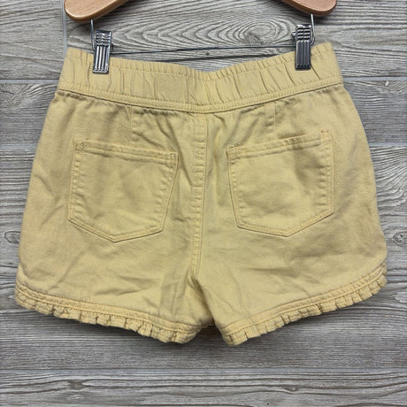 Denim Shorts Ruffle Trim 12