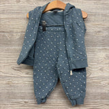 Quilted Vest & Pants Dots 18M