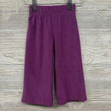 Ribbed Velour Wide Leg Pants 18M