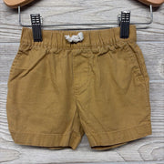 Linen Blend Pull On Shorts 6-9M