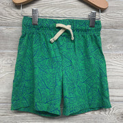 Drawstring Jersey Shorts Leaves 4