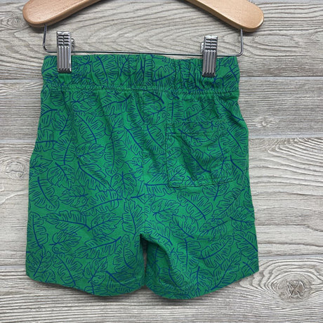 Drawstring Jersey Shorts Leaves 4