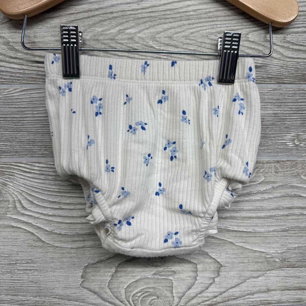 Ribbed Shirt & Shorts Flowers 12M