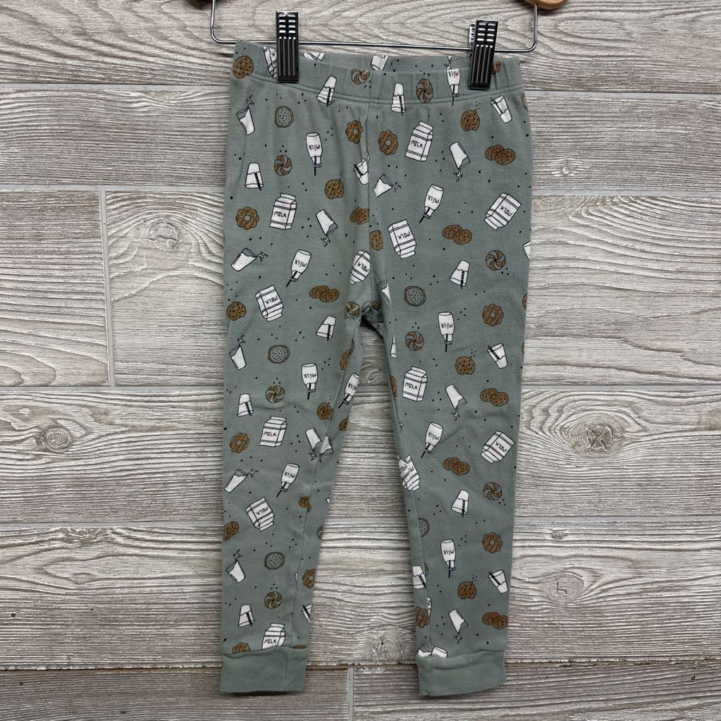 2 Pc LS PJs Cookies Milk 4T