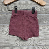 Ribbed Peplum Tank Top & Shorts 6-12M
