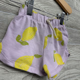 French Terry Shorts Lemons 12-18M