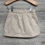 Drawstring French Terry Skort 2T