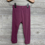 2 Pc LS Ribbed Bamboo PJs 18-24M