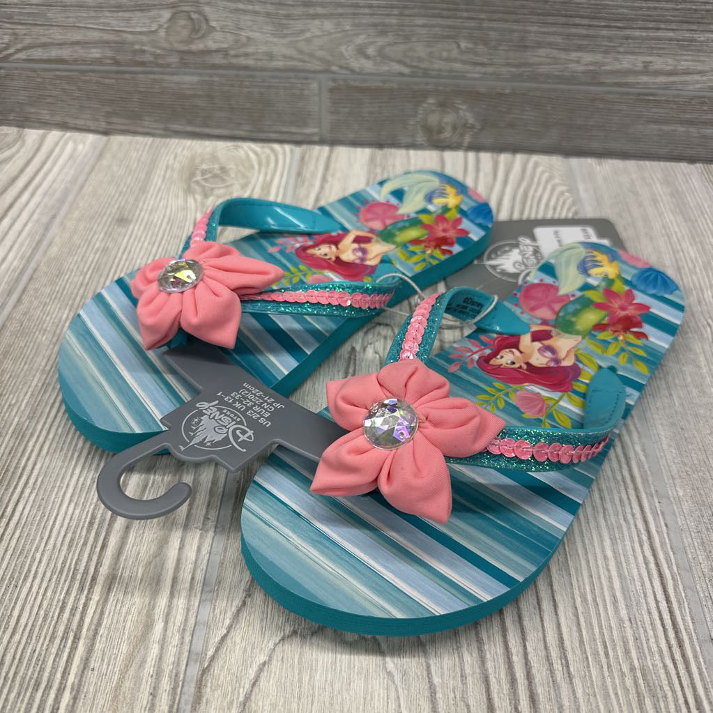 NEW Flip Flops Ariel 2-3y