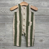 Jumpsuit Stripes Front Small Pockets Stripes 0-3M