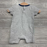 Shorty Romper Stripes 0-3M
