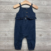 Denim Overalls Ruffles 9M
