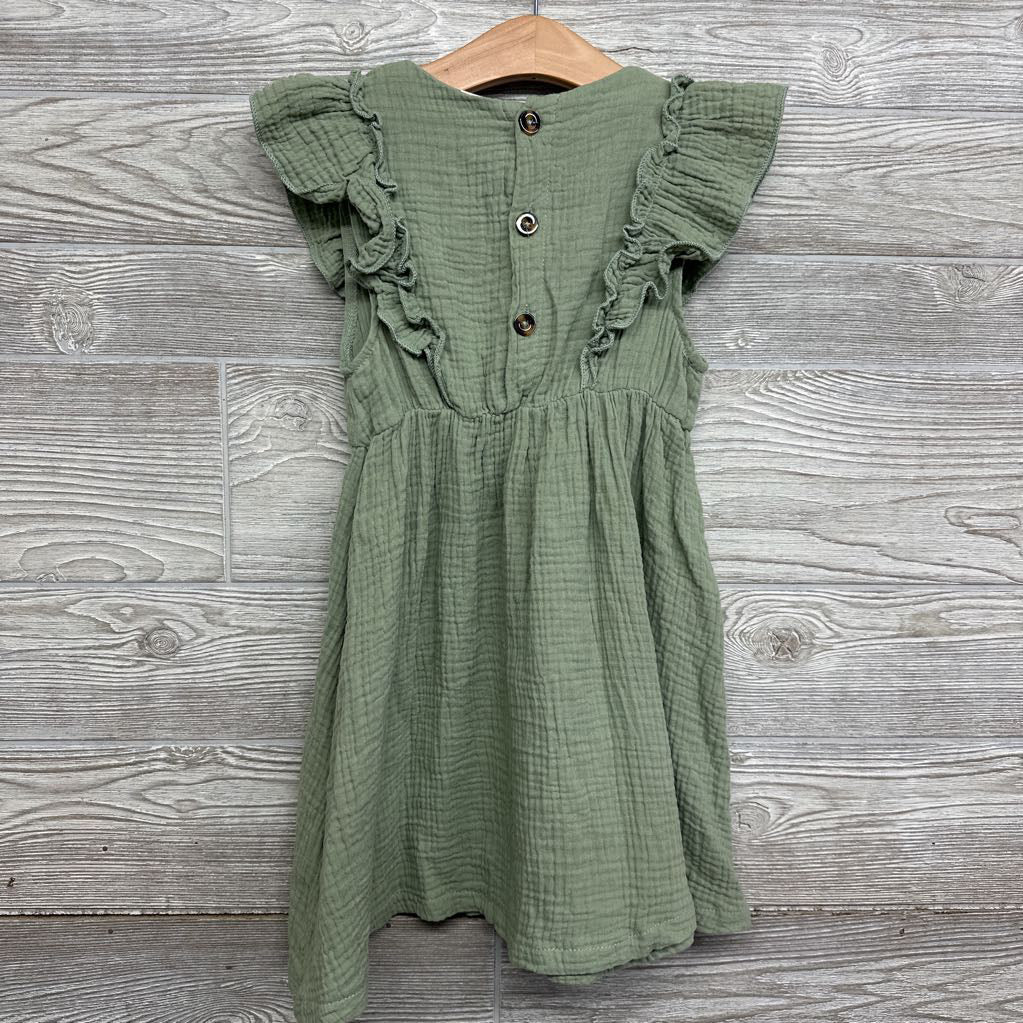 Muslin Ruffle Dress 6