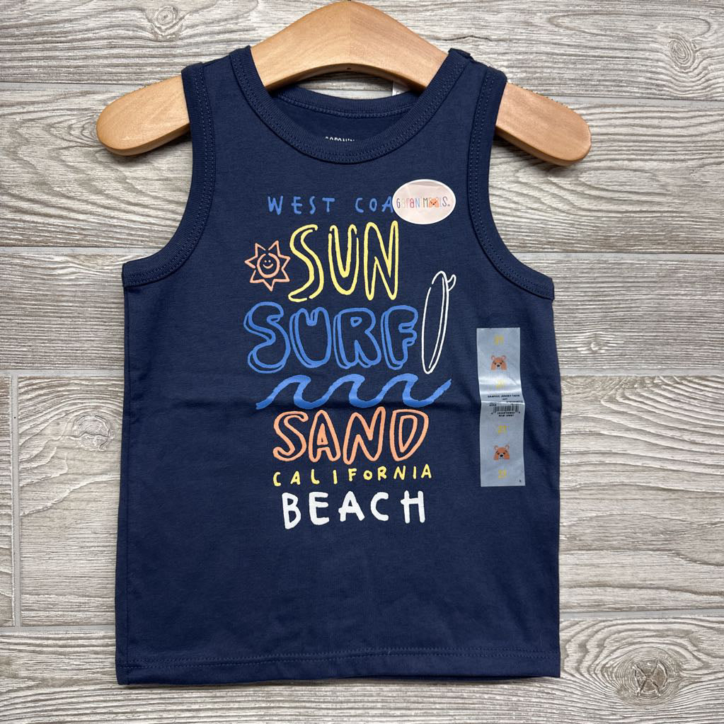 NEW Tank Top West Coast Sun 2t