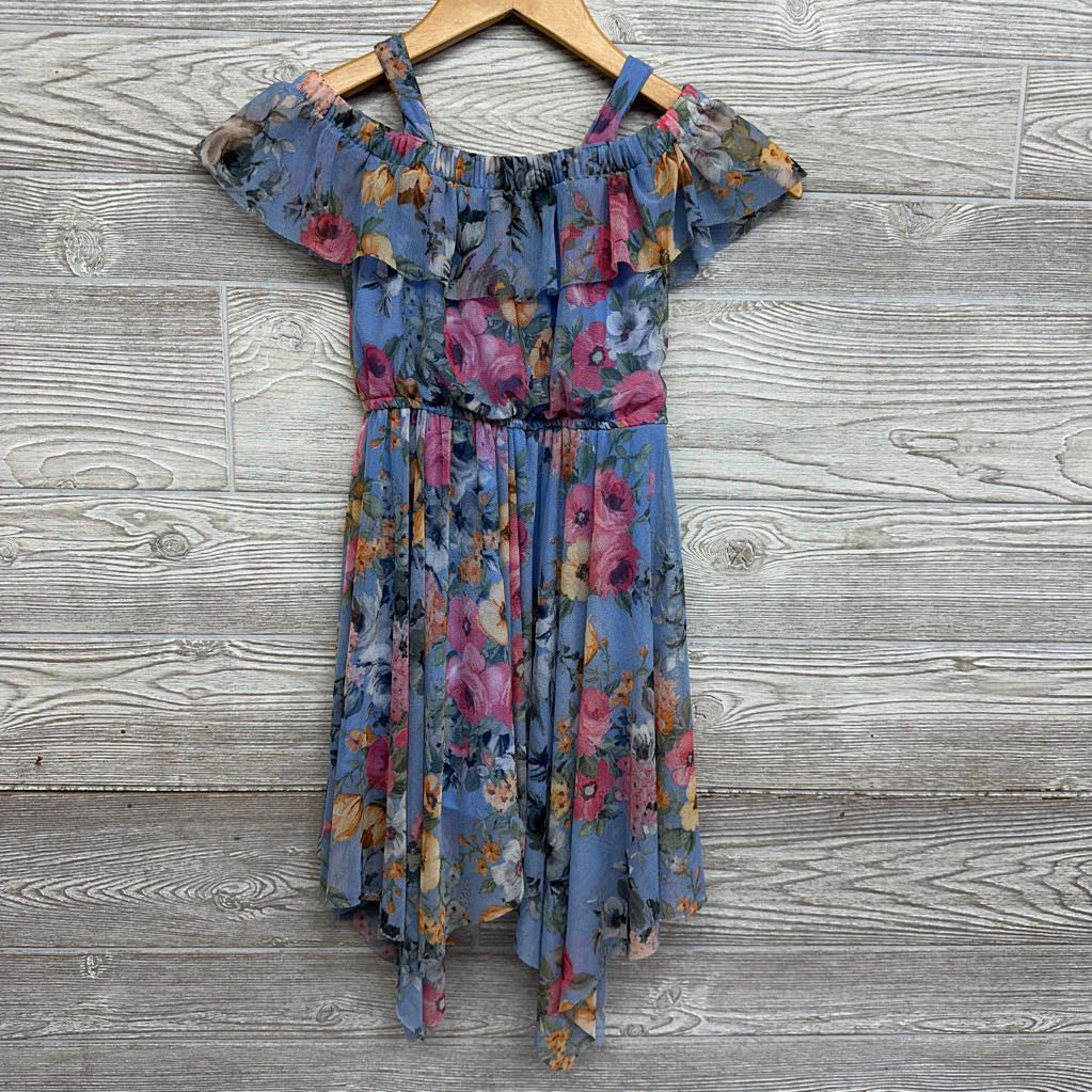 Tulle Off The Shoulder Dress Flowers 7