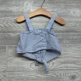 Front Button Tank Top Stripes 3