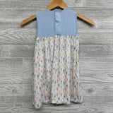Bamboo Tank Dress Ice Cream Cones Stars 4T
