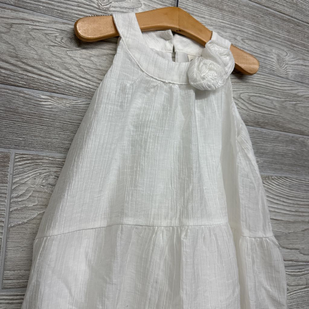 Tiered Halter Maxi Dress Flowers 5-6