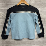 LS Waffle Knit Shirt Textured Stripe 6