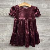 Crushed Velvet Tiered Dress 18M