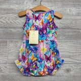 NEW Tank Bamboo Romper Butterflies 18-24M