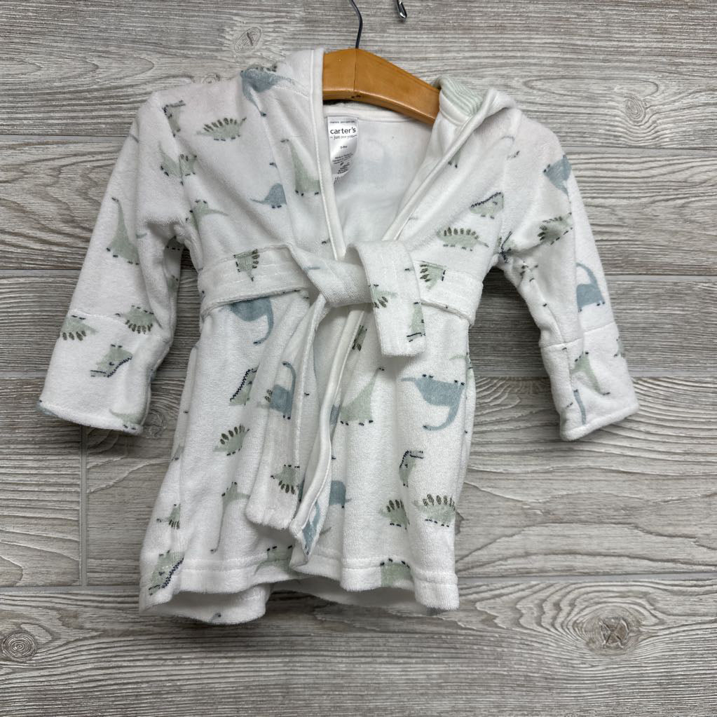 Bath Robe Dinosaurs 0-9M