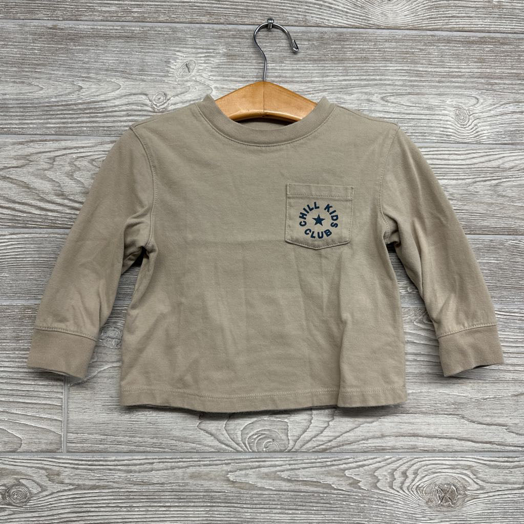 LS Heavyweight Shirt Chill Kids Club 12-18M