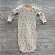 LS PJ Gown Flowers NB