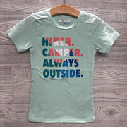 Shirt Hiker Camper Always Outside 4-5