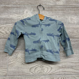 Full Zip Hoodie Whales 6-9M