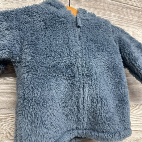 Plush Jacket W/ Hood 3-6M