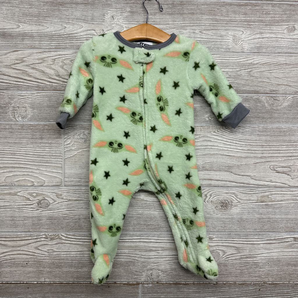 Plush Sleeper W/ Hat Baby Yoda Stars 6-9M