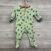 Plush Sleeper W/ Hat Baby Yoda Stars 6-9M