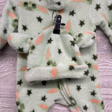 Plush Sleeper W/ Hat Baby Yoda Stars 6-9M