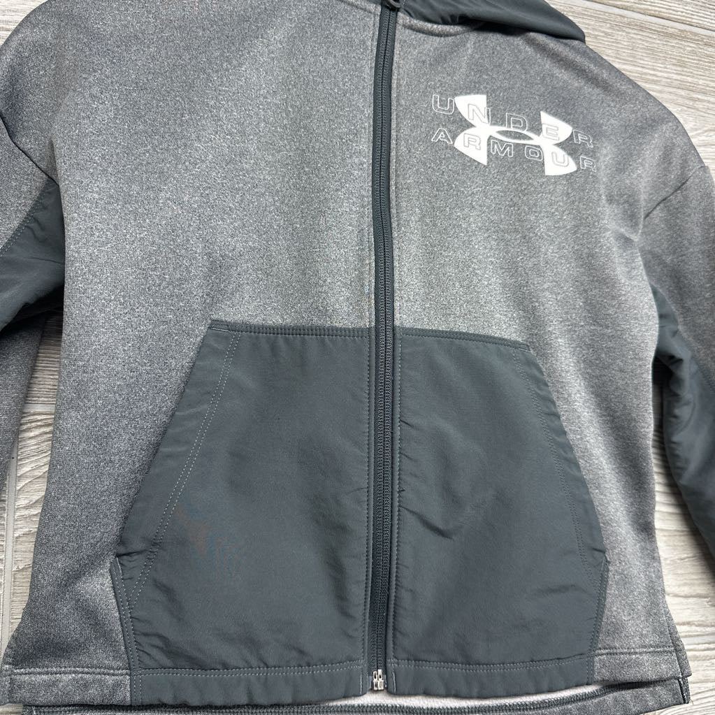 Full Zip Active Jacket Kangaroo Pocket 7