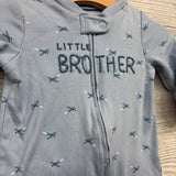 Sleeper Little Brother Airplanes 3-6M
