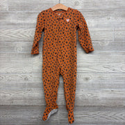 Blanket Sleeper Animal Print Heart 2T