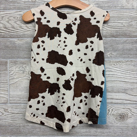 Tank Top Cow Print Aztek 4-5