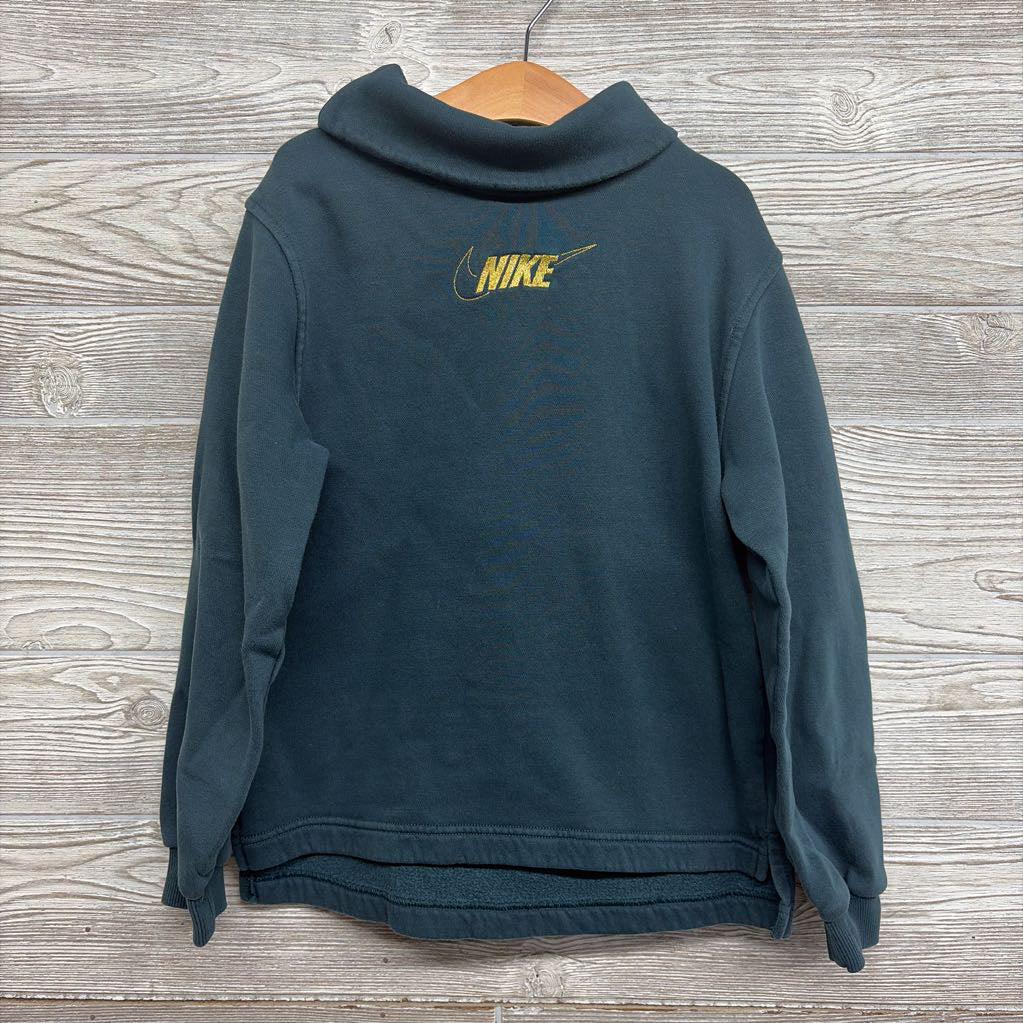 Cowl Neck Pullover Sweatshirt Swoosh 10-12
