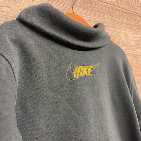 Cowl Neck Pullover Sweatshirt Swoosh 10-12