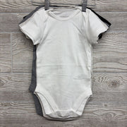NEW 4 Pk Bodysuits Solid 12-18M