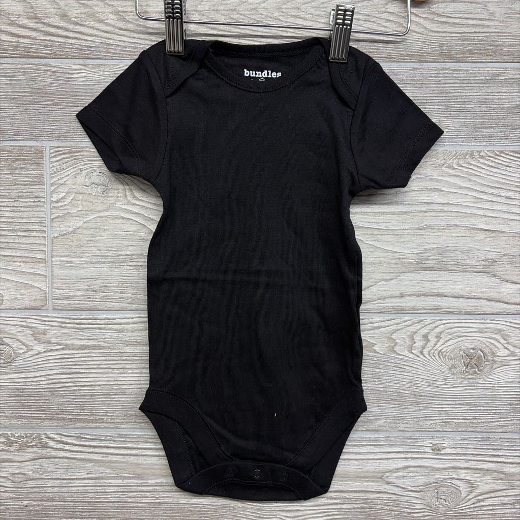 NEW 4 Pk Bodysuits Solid 12-18M