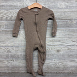 Organic Ribbed Sleeper 12M