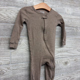 Organic Ribbed Sleeper 12M
