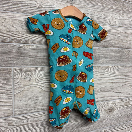 Shorty Sleeper Waffles Pancakes 6-9M