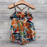 NEW Ruffle Tank Romper Printed 2-3