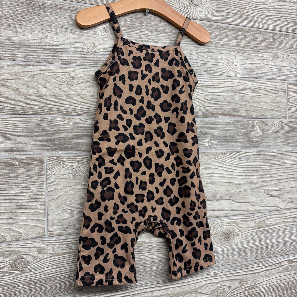 Tank Romper Animal Print 2-3