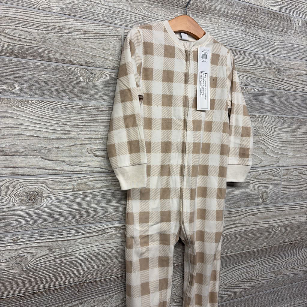 NEW Blanket Sleeper Buffalo Plaid 4T