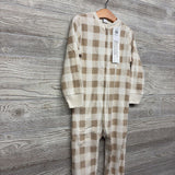 NEW Blanket Sleeper Buffalo Plaid 4T