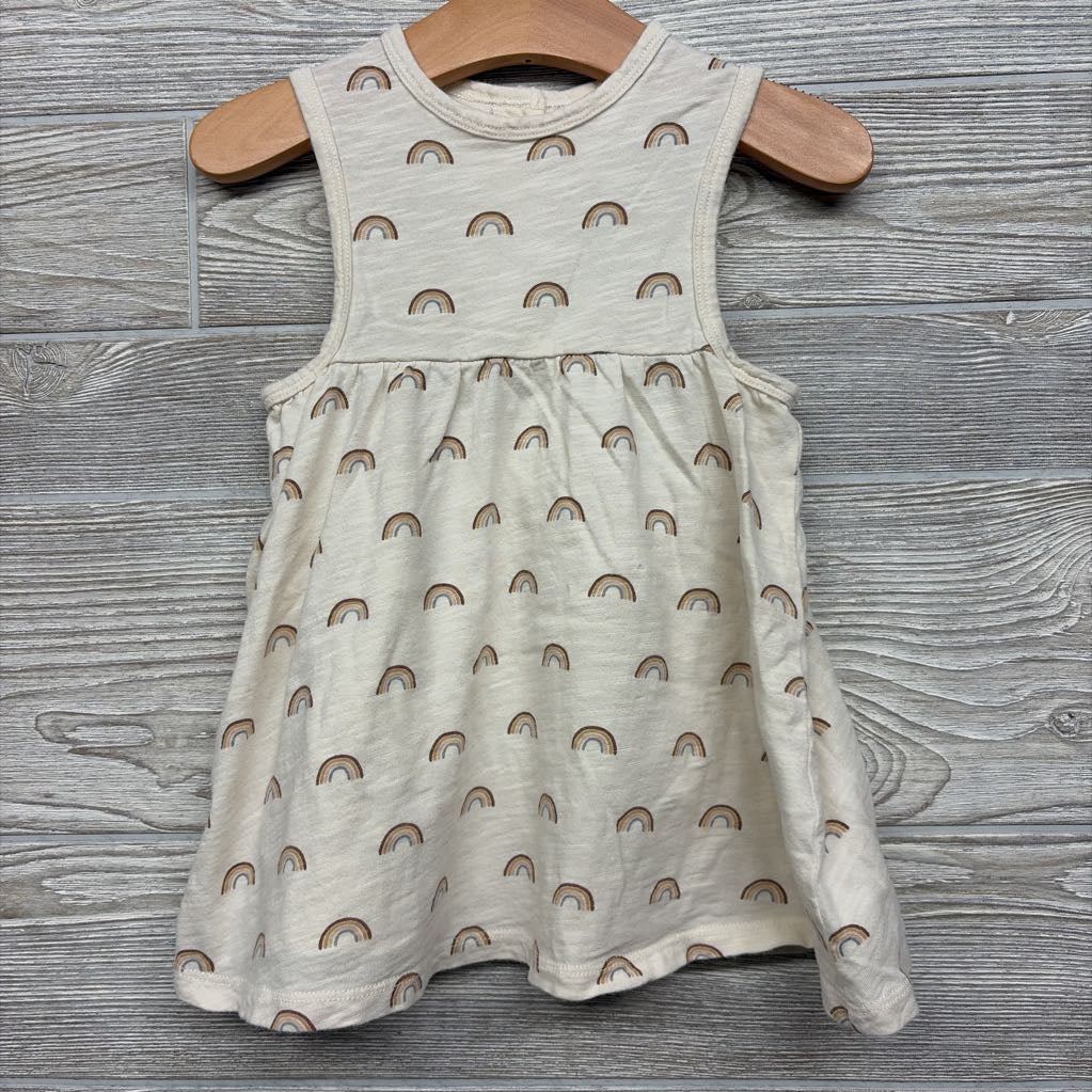 Tank Dress Rainbows 12-18M